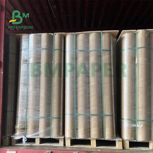 135gsm 150gsm Virgin Wood Pulp Unbleach Kraft Paper 24" X 300m 36" X 150m