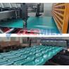 PLC Control Artifical 148KW Glazed Pvc Roof Tile Machine