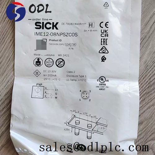 China IME12-08NPSZC0S Sick PLC Proximity sensor, inductive, 6.48mm range, M12 x 1，PNP，NO，M12  wholesale