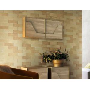China Golden Metal Interior Wall Decorative Tile 8.5mm Thickness supplier