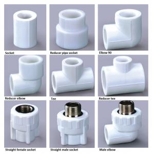 PPR Pipe Fitting And Tool For PPP-R Pipe/Random Copolymerized Polypropylene