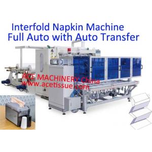 China V Fold Paper Towel Making Machine Fully Automated With Auto Transfer supplier
