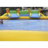 China Waterproof Commercial Water Inflatable Theme Park With Plato PVC Tarpaulin wholesale