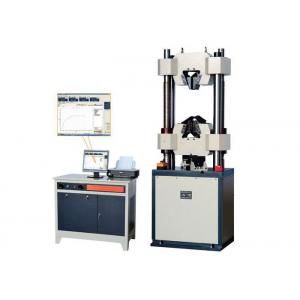 4 Columns Servo Hydraulic Testing Machine 0~30mm Flat Specimen Thickness