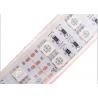 China Flexible LED Strip Light 5050 RGB DC12V / DC24V Double Line 28.8W/M Power wholesale