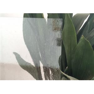 Clear / Tinted Obscure Tempered Glass , Deep Acid Etched Textured Glass Panels