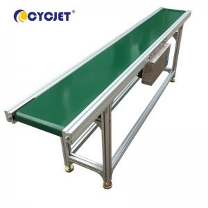 China CYCJET Inkjet Printer Conveyor Belt Machine Stainless Steel Rubber Conveyor Belts supplier