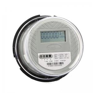 China Socket 1 Phase Digital Energy Meter , KWH Meter Digital 1 Phase ANSI Standard supplier