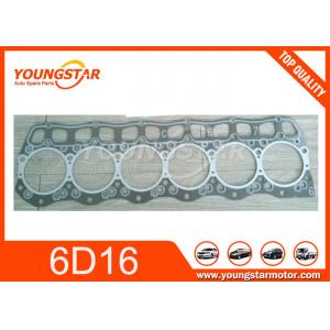 China Mitsubishi 6D16 6D16T Cylinder Head Gasket ME 071328 supplier