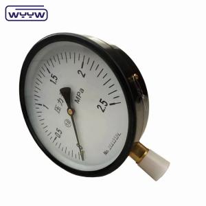 black steel 150mm M20X1.5 screw type pressure gauge