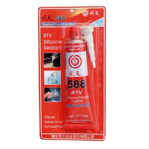 ISO Approved Hutiian 588 RTV Silicone Gasket Maker / rtv red silicone sealant