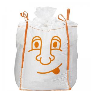 100*100x120cm Priented PP Woven Big Bag For Sand Gravel Silica Bulk Bag