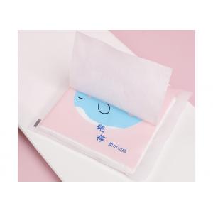 Professional Facial Cotton Tissue , Hypoallergenic Tissues Pocket Type Design Small