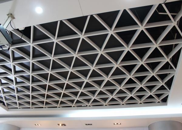 Wide Suspension Grid Metal Ceiling Grille Open Cell Ceiling