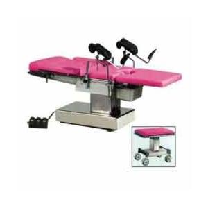 China 1980MM 90 Deg Multi-Functional Electric Gynecological Obstetric Delivery Examination Bed Table with Caster supplier