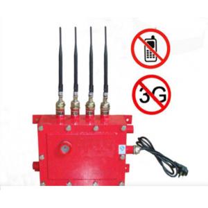 Waterproof Blaster Shelter Cell Phone Signal Jammer For Gas Station EST-808G