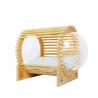 Capsule Wood Cat Bed House With Window