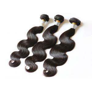 Full Cuticle Curly Human Hair Extensions , Unprocessed Grade 8A Peruvian Hair Wave