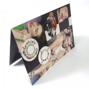 China Cheapest full color business Paper folder Colour Flyer Printing services online supplier