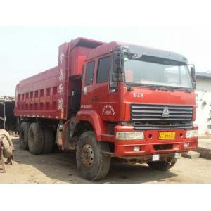 China 6*4 HOWOused sinotruck china  2020 left hand drive dump truck for sale 371HP  10 Tires supplier