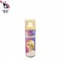 China Multiscene 150ml Gold Sparkle Hair Spray Washable Fresh Smell on sale