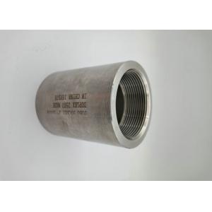 Socket Coupling Forged Steel Pipe Fittings UNS N04400 Alkaline Salt Resistance