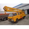 JMC 14M Aerial Platform Truck , 6 Wheel Aerial Bucket Truck 14 Meter