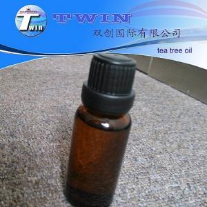 China Pure and Natural Tea Tree Oil used as cosmetics material supplier