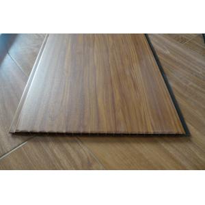 China Decorative Wall Panels Interior Wood Effect Laminate Sheets 25cm Width supplier