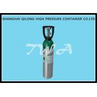 China 10L AA6061 Aluminum Gas Cylinder / refillable aluminum oxygen tank on sale