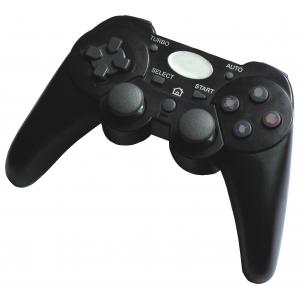 China ABS 2.4G Sixaxis Wireless USB Game Controller Double Vibration Feedback For Vedio game supplier