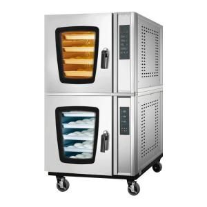 China Restaurants Commercial Baking Oven Adjusted Steam Electric Hot Air Convection Oven supplier