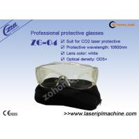 China Od 5+ Transparent 10600nm CO2 Laser Safety Glasses on sale