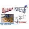 ZLP 630 Suspended Cradle Building Cleaning Equipment Swing Stage 630kg Load