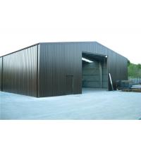 China Custom Design Sandwich Panel Steel Frame Storage Buildings For Farm Wind Resistant on sale