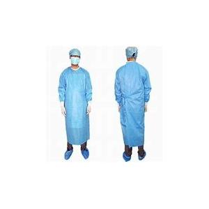 Anti Wrinkle OEM Custom Doctor Gowns , PP Nonwoven Disposable Scrub Suit