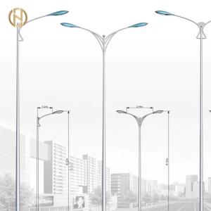 3m 4m 6m 10m Street Light Pole Highway Outdoor Street Light Pole
