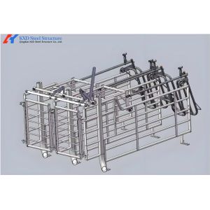 Galvanized Pig Farrowing Crates Piggery Equipment Sow Farrowing Bed