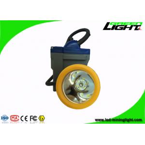 High Brightness Rechargeable LED Hard Hat Light 15000 Lux With 6.6Ah Battery Capacity
