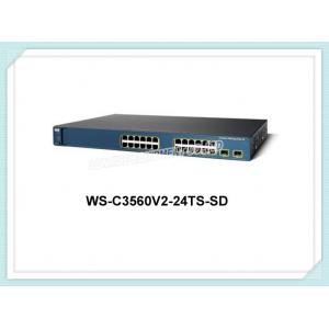 China Cisco Switch WS-C3560V2-24TS-SD 24 Port Gigabite Network Switch Layer 2 Switch supplier