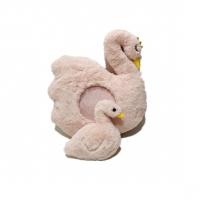 China Swan Plush Cushion Home Decorative Stuffed Animals For Kids on sale