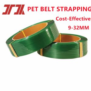 China 16mm PET Packaging Strap Plastic Bundle Strap Band PET Strapping Band Plastic Polyester Packing Belt wholesale
