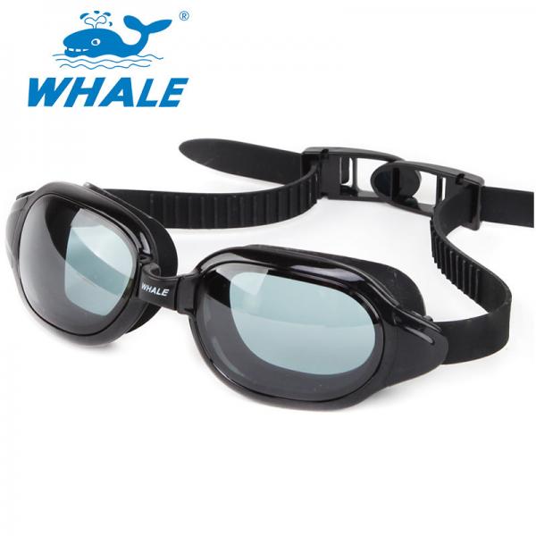 Adjustable Premium UV Protection Non Fog Swimming Goggles No Leaking Wide View