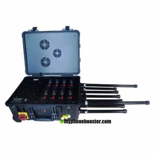 China 8 do jammer interno da bomba do poder superior da bateria das faixas 240w construtor móvel militar do jammer do sinal de Manpack 2 horas de tempo de funcionamento supplier