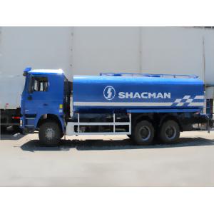 China 336hp Water Tank Truck SHACMAN F3000 Blue Water Capital Trucking 6x4 EuroV supplier