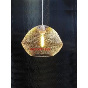 China Copper Wire Decorative Metal Lamp Shades E26/E27 Wire Cage Light Shade D 12cm supplier