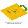 China 100% fully biodegradable compostable nonwoven shopping bag, cornstarch 100% biodegradable compostable plastic supermarke wholesale