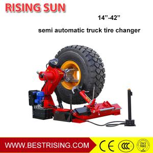 China Garage used semi automatic 42inch truck tire changer for sale CE supplier
