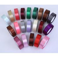 China 4.5cm Polyester Plain Satin Gift Wrap Ribbon Double Faces Satin Ribbon For Packing on sale