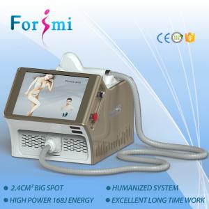 CE FDA approved professional painless whole body use 15 inch 1800w cooling gel laser hair removal for sale